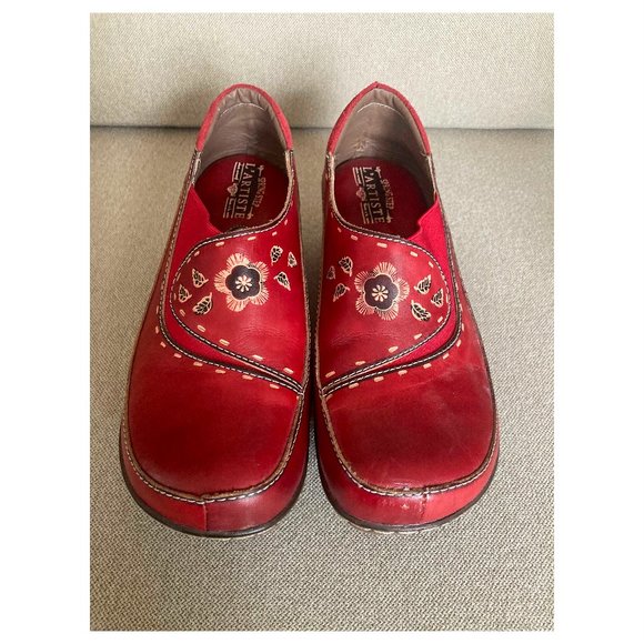 L'Artiste BURBANK Clogs Red 39 - Picture 1 of 8